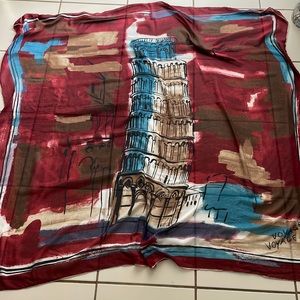Roda made in Italy silk modal oversize scarf